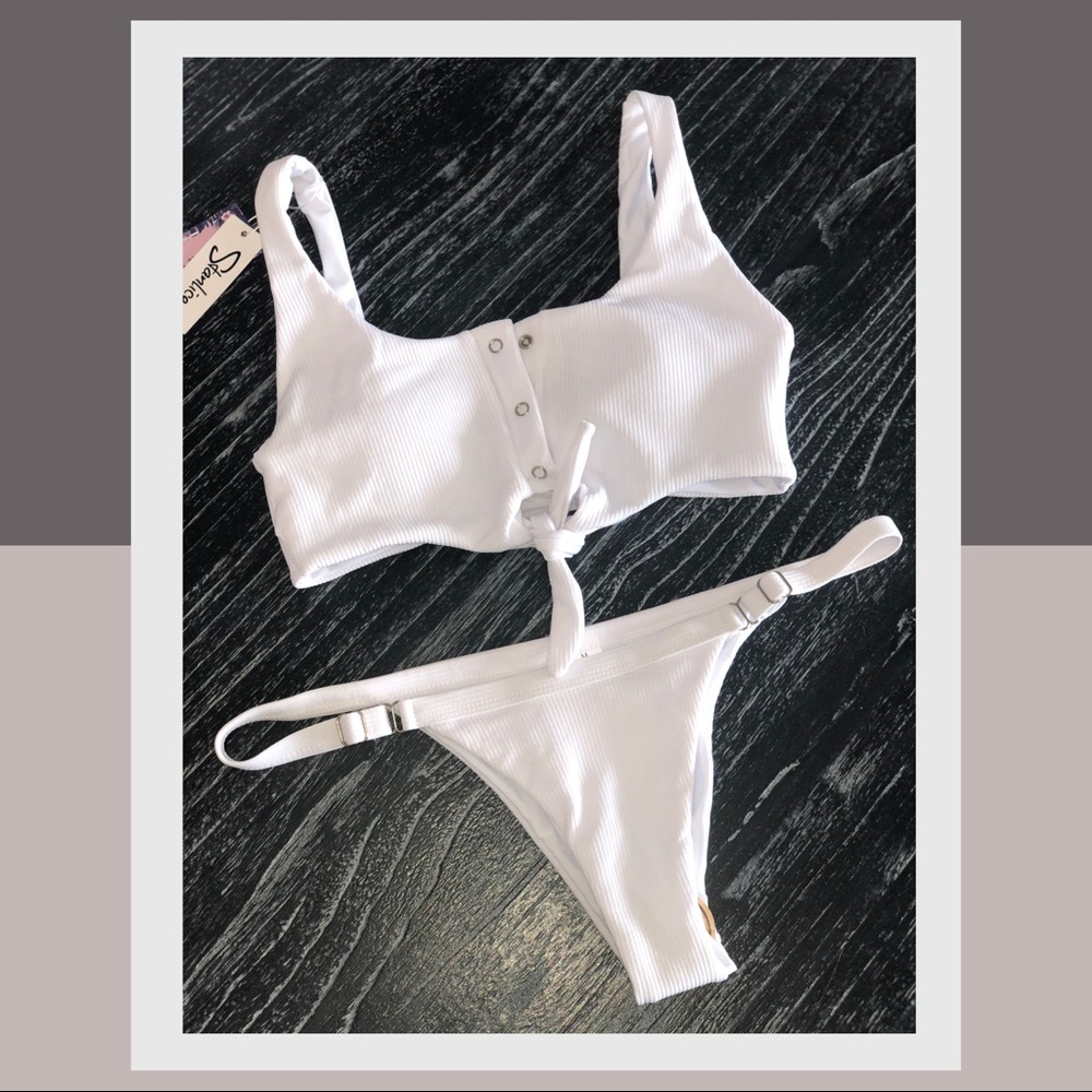 Stanlice White Bikini | Size Medium